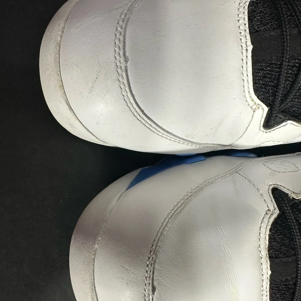 Jordan Men's Black and Blue Sneakers size 13 pre Owned Exellent condition
